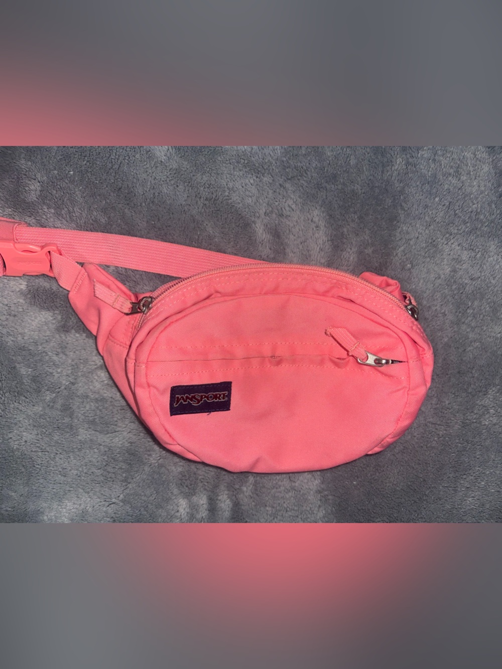 Jansport Coral Pink Mini Waist Bag